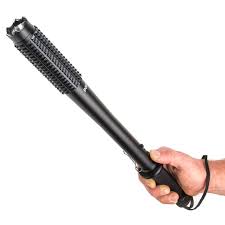 Stun Gun Police 1188-88 Bv Metal Heavy Duty Rechargeable With Tactical LED Flashlight